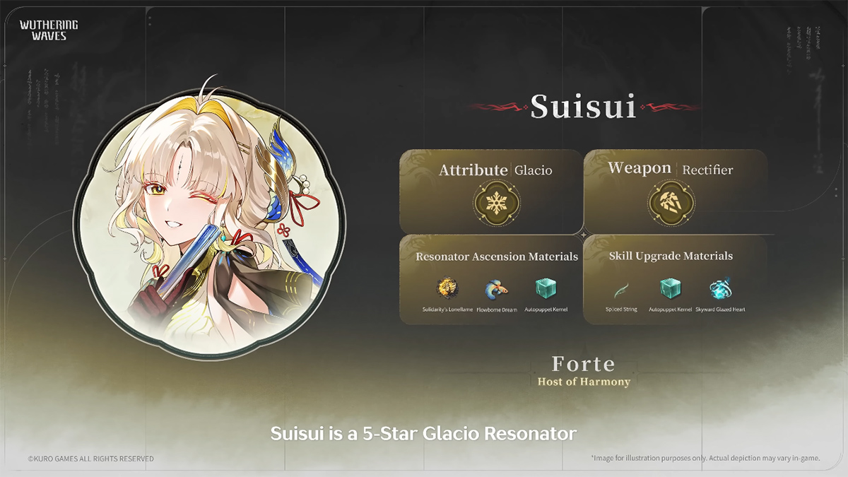 Suisui ascension materials